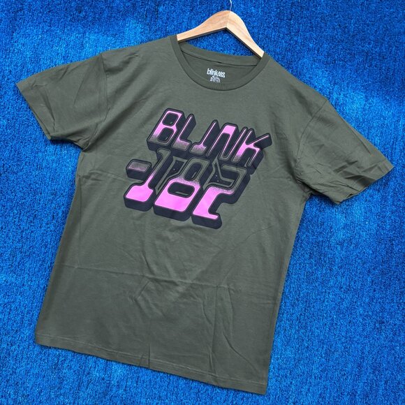 Blink-182 Self Titled Punk Rock Band Graphic T-Shirt Size Large - Picture 3 of 4